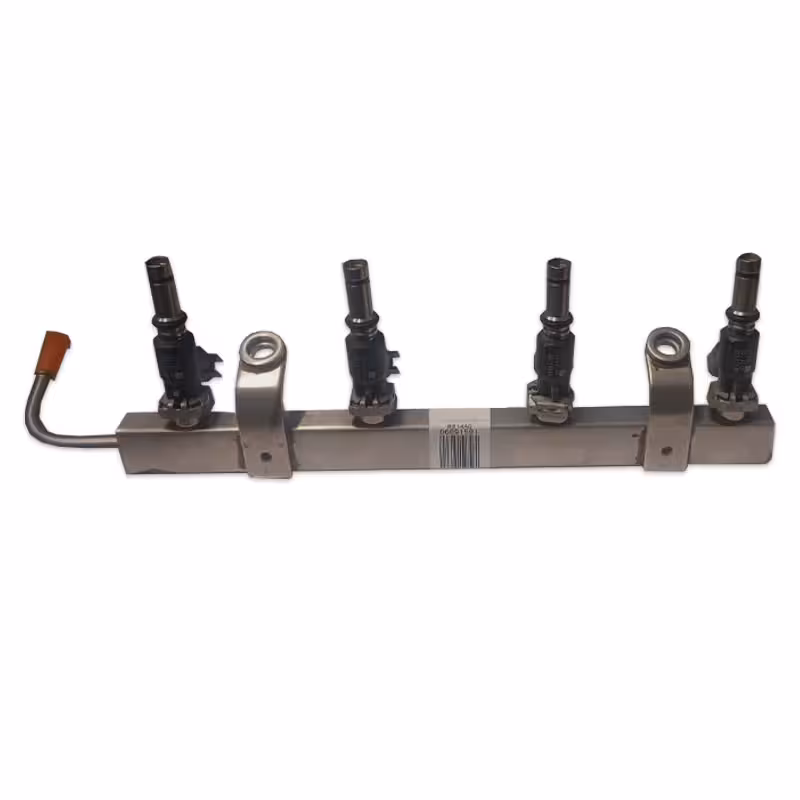 ریل سوخت جک S5 اصلی (همراه با 4 عدد سوزن انژکتور)