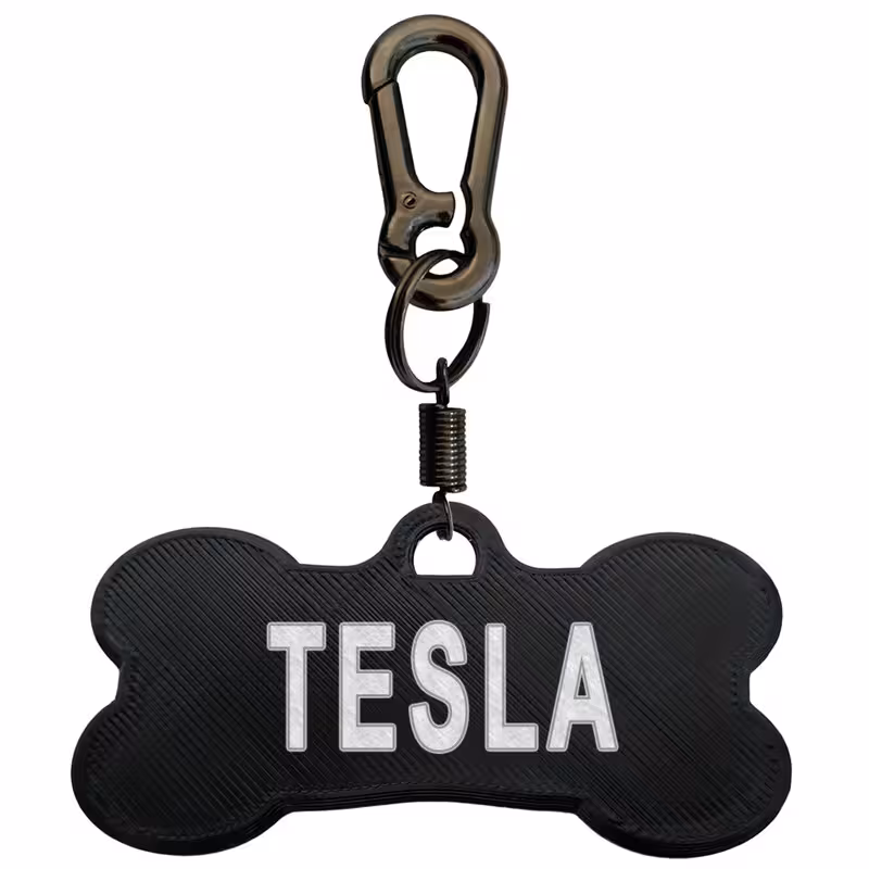 پلاک شناسایی سگ مدل Tesla | چاوه