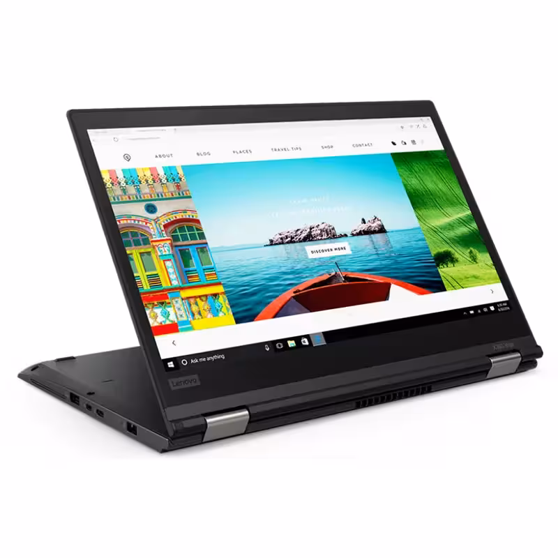 لپ تاپ لنوو   (Lenovo Yoga X380 | i5-8350U | 8G | 256G | INTEL HD | 13.3″FHD TUCH 360 (PEN (باکس اورجینال)