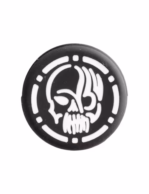 روکش آنالوگ دسته بازی طرح جمجمه آتشین کد A