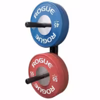 رک صفحه هالتر دیواری Wall barbell plate rack