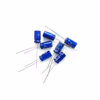 خازن 470 میکروفاراد 10 ولت ژاپنی برند ELNA