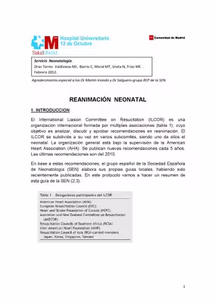 خرید و دانلود نسخه کامل کتاب Manual de reanimación neonatal : recomendaciones internacionales de reanimación neonatal consensuadas