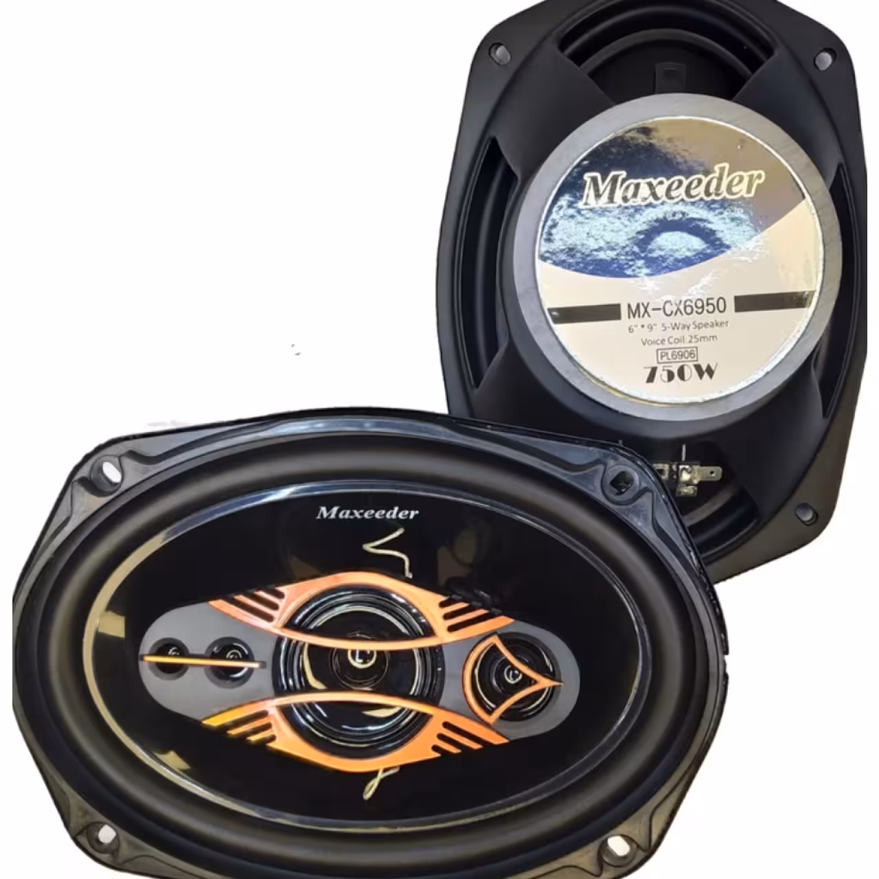 اسپیکر خودرو مکسیدر مدل PL6906 مجموعه 2 عددی