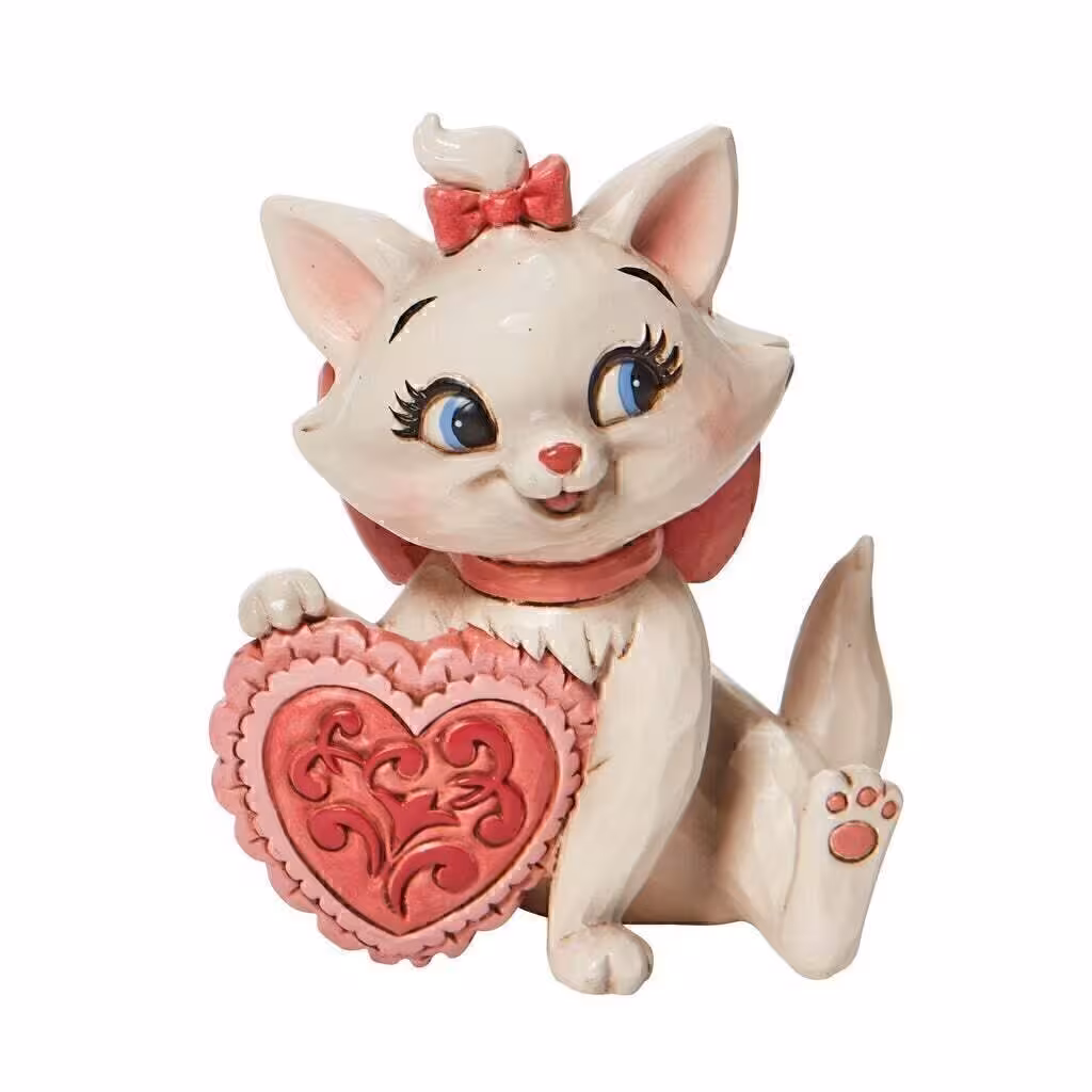 مجسمه ماری گربه اشرافی Marie Holding Heart