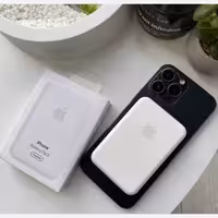 پاوربانک مگ سیف اپل 10 هزار میلی آمپر apple magsafe powerbank 10000 ma