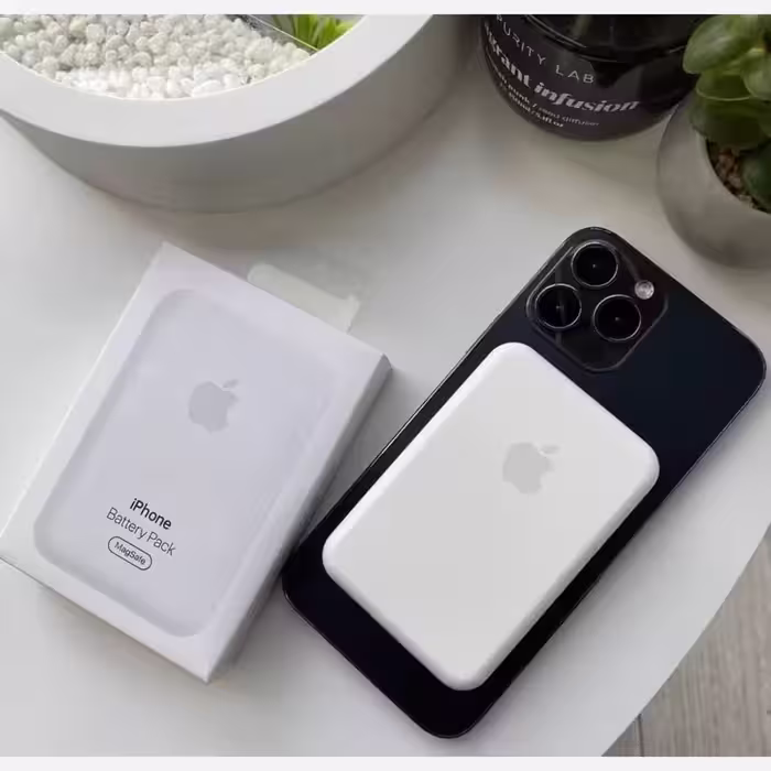 پاوربانک مگ سیف اپل 10 هزار میلی آمپر apple magsafe powerbank 10000 ma