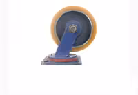 چرخ آهنی پلی اورتان گردان قطر 250 میلی متر