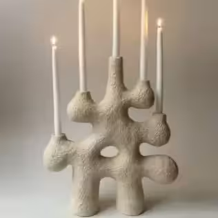 شمعدان 5تایی ترند و جاشمعی دکوراتیو