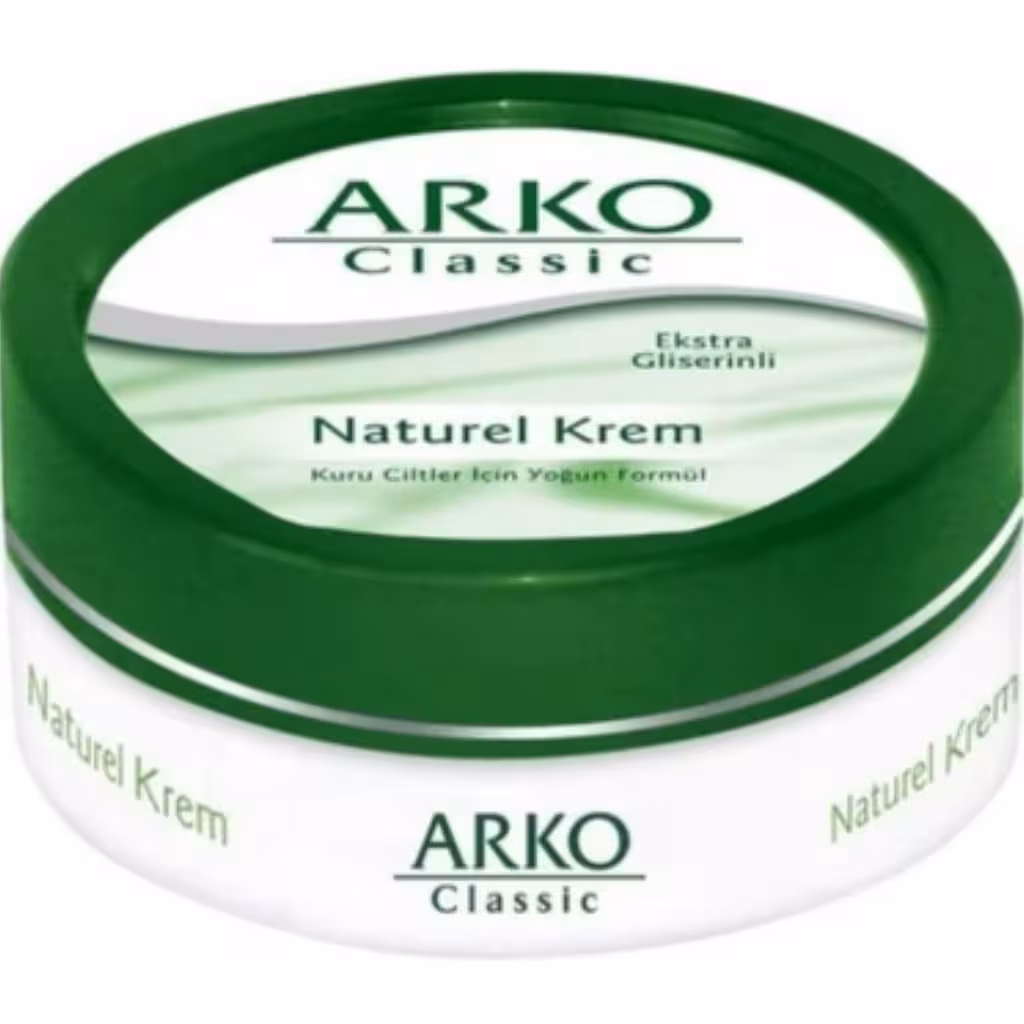 کرم آرکو arko classic bakim kremi کرم دست صورت مرطوب کننده دست صورت کرم کاسه ای ارکو Arko کرم نرم کننده آرکو ARKO