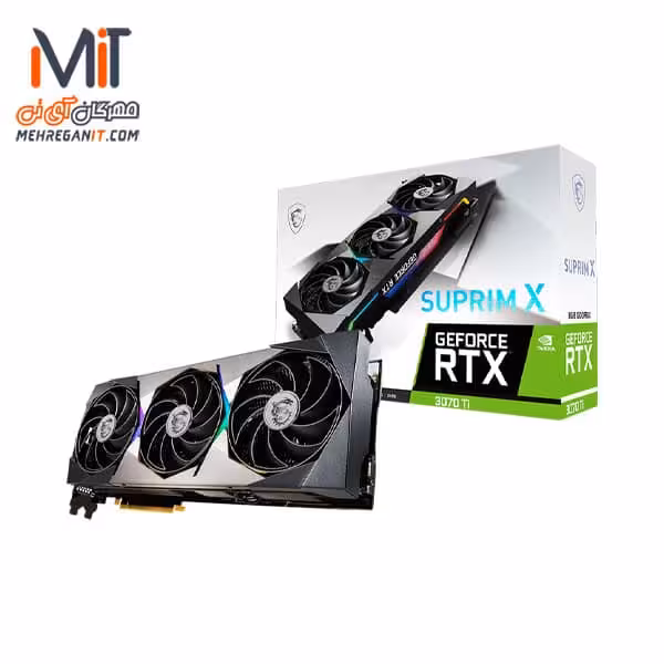 کارت گرافیک ام اس آی RTX 3070 Ti SUPRIM X 8G