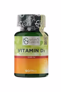 کپسول ویتامین D3 هزار Natures Supreme - بسته 90 عددی