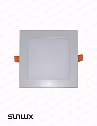پنل توکار SMD مربع 12 وات سان لوکس مدل P12S