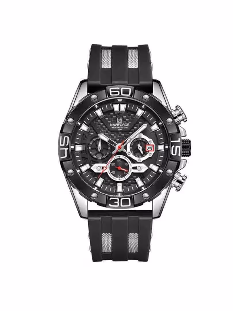ساعت مچی عقربه ای مردانه نیوی فورس Naviforce NF 8019 S/B/B