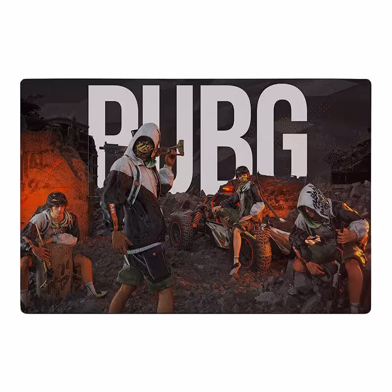 خرید و قیمت ماوس پد گیمینگ طرح پابجی کد 4055