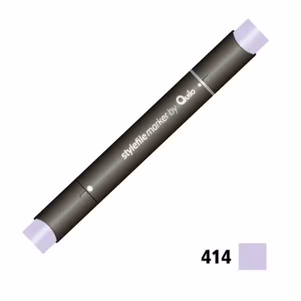 ماژیک راندو دوسر کوییلو کد414 مدل Stylefile (رنگ dark violet light)