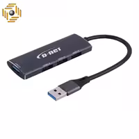 هاب 4 پورت USB 3.0 دی نت مدل DT-430  کابل کوتاه