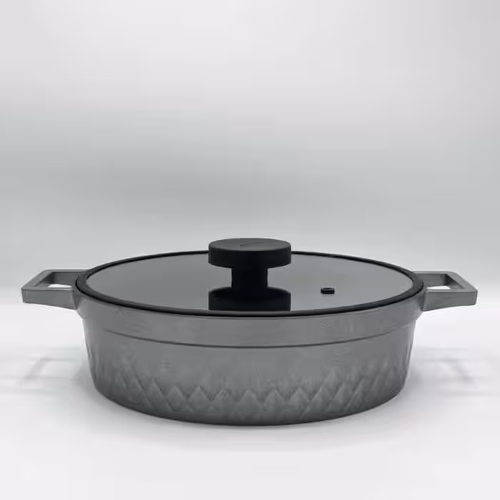 بنتاتی - ماهیتابه دو دسته 28 سانت تیتانیوم ( در دور سیلیکون ) سبز