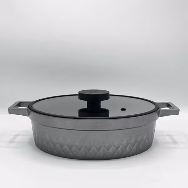 بنتاتی - ماهیتابه دو دسته 28 سانت تیتانیوم ( در دور سیلیکون ) سبز