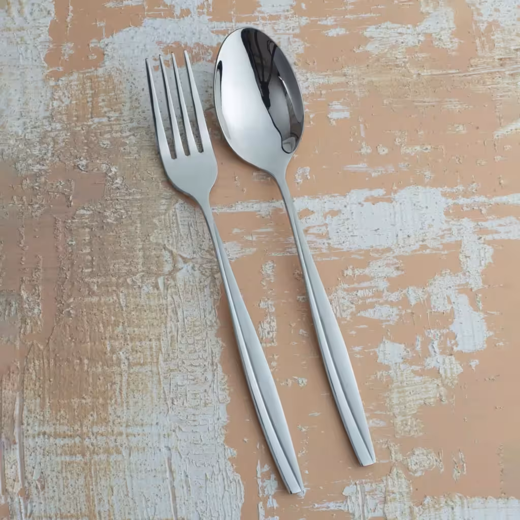 قاشق و چنگال غذاخوری 12 پارچه یونیک مدل ماینز