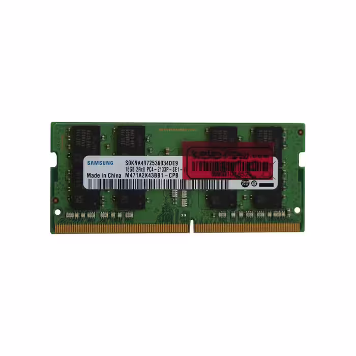 رم لپ تاپ DDR4 تک کاناله 2133 مگاهرتز CL15 سامسونگ مدل PC4-17000 ظرفیت 16 گیگابایت | کالا مکس