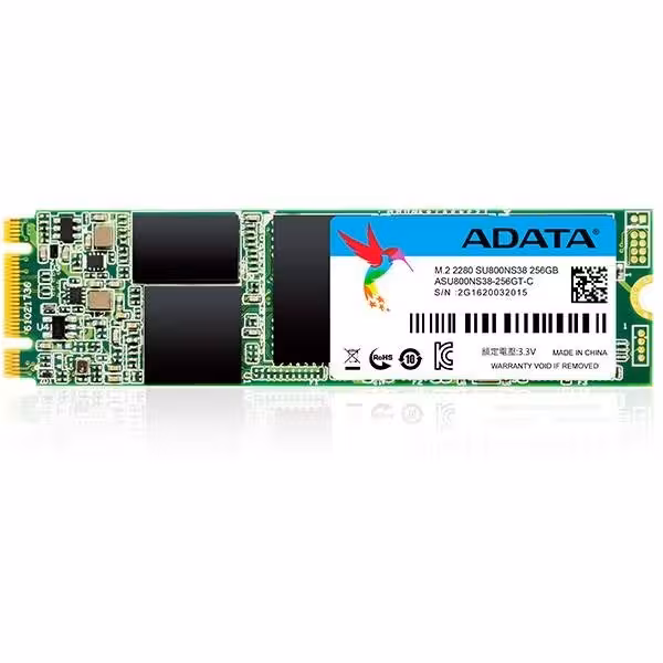 هارد SSD ای دیتا مدل ADATA - SU800 M2 ظرفیت 256 گیگابایت