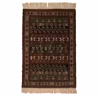 فرش دستباف دو و نیم متری طرح خراسان کد 4020355