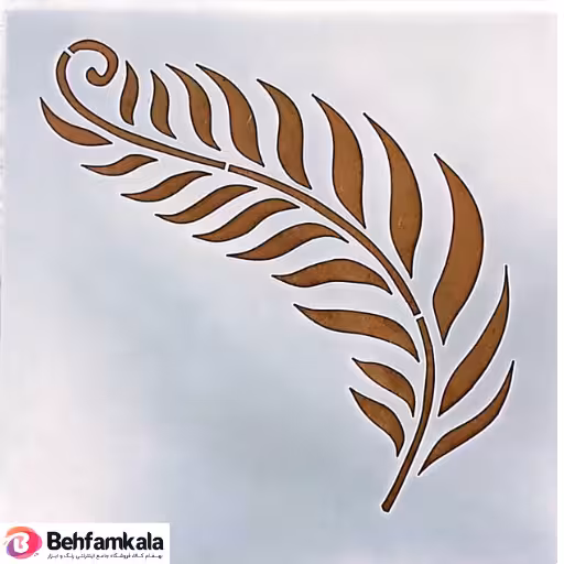 شابلون استنسیل 15*15 کد R131
