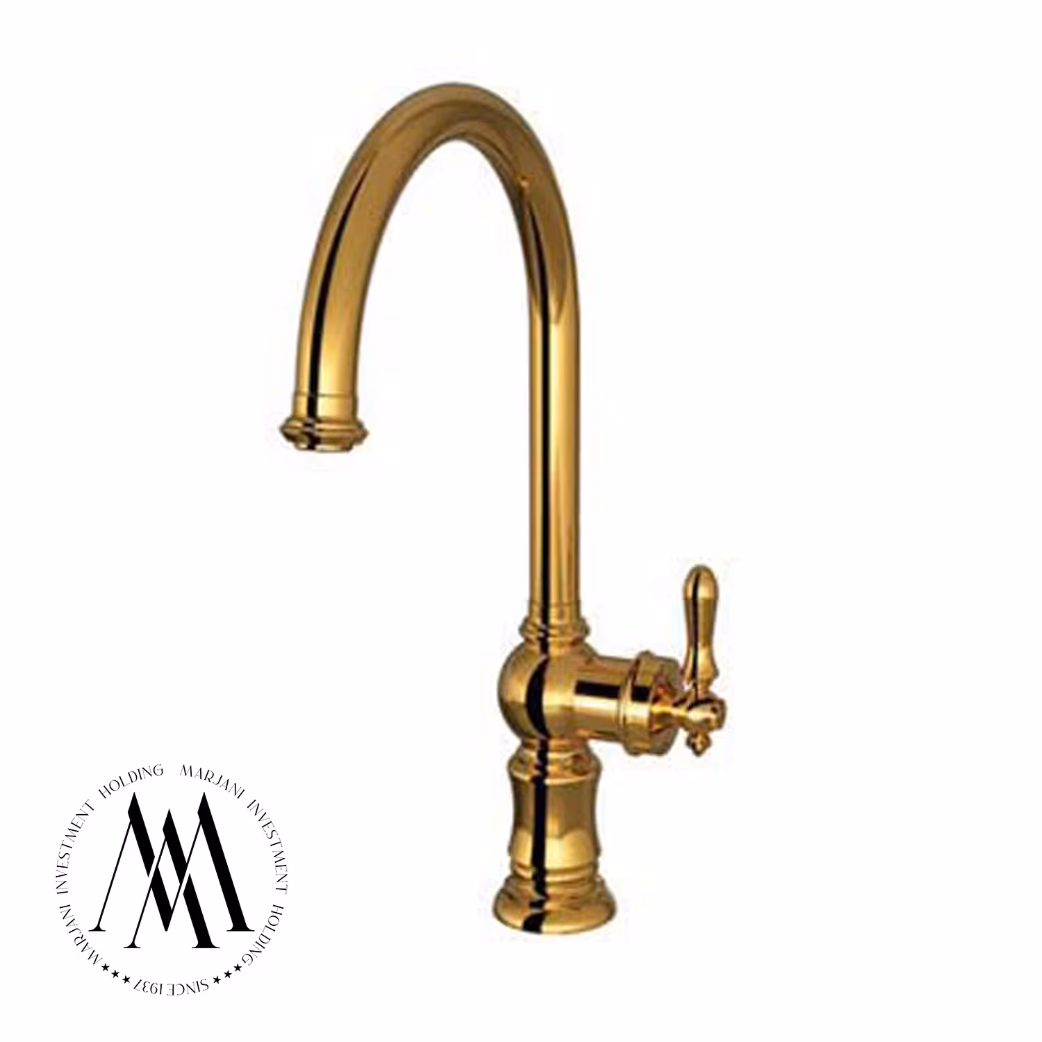 شیر ظرفشویی شودر مدل بیزانس (طلا)