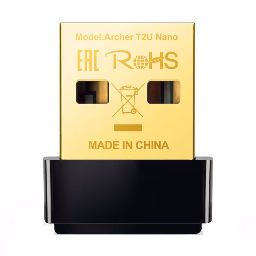 کارت شبکه USB و بی‌سیم تی پی لینک مدل Archer T2U Nano