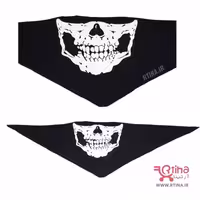 اسکارف اسکلتی بلک لایت مدل skull