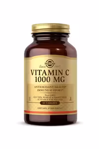 قرص ویتامین C مقدار 1000mg سولگار - بسته 90 عددی