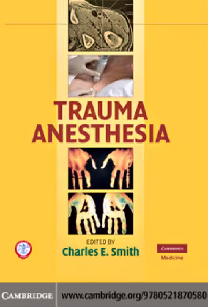 خرید و دانلود نسخه کامل کتاب Trauma Anesthesia