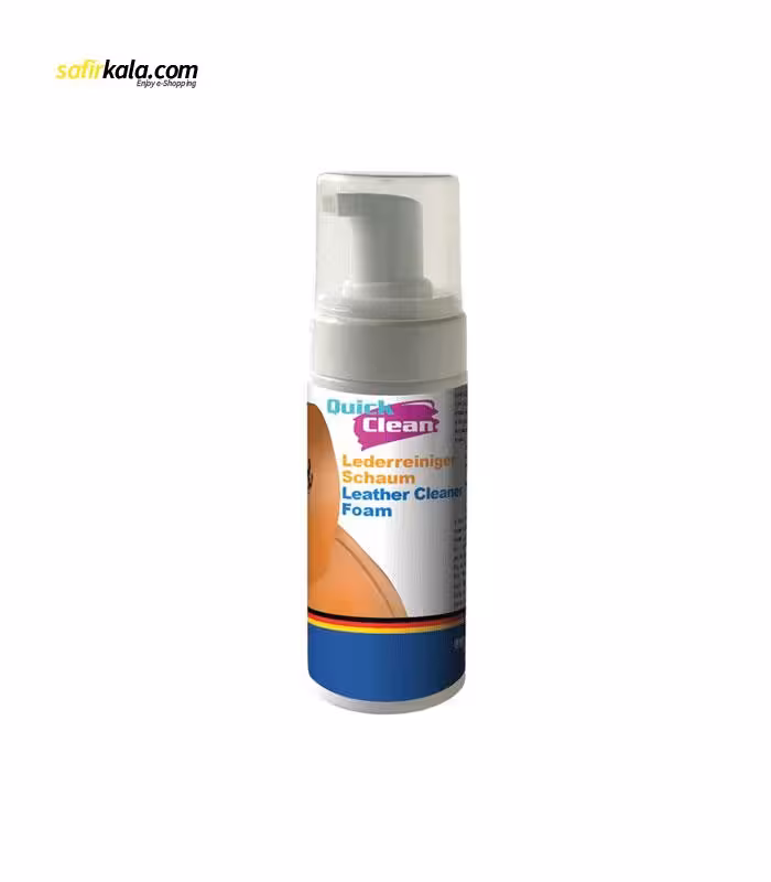 اسپری فوم تقویت کننده و تمیز کننده چرم کوئیک کلین مدل فراری وزن 150 میلی لیتر