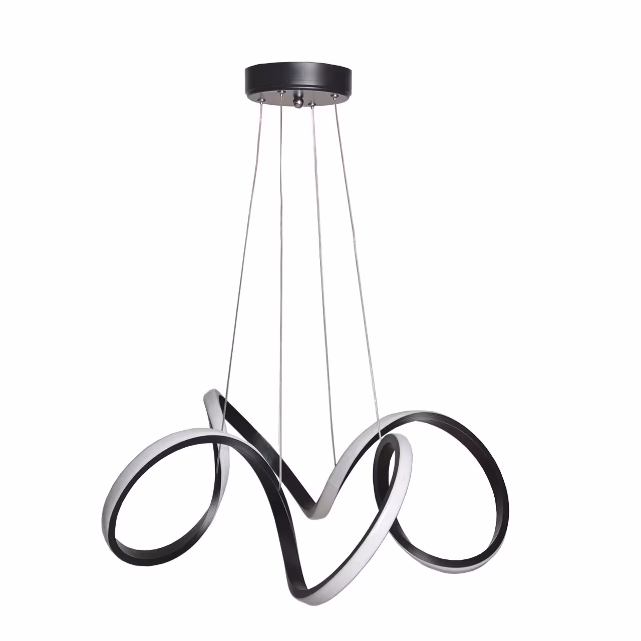 چراغ آویز چشمه نور کد A6378/4H – در رنگ های مشکی – طوسی – زیتونی – سفید