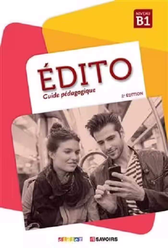 کتاب معلم Edito niv.B1- Guide