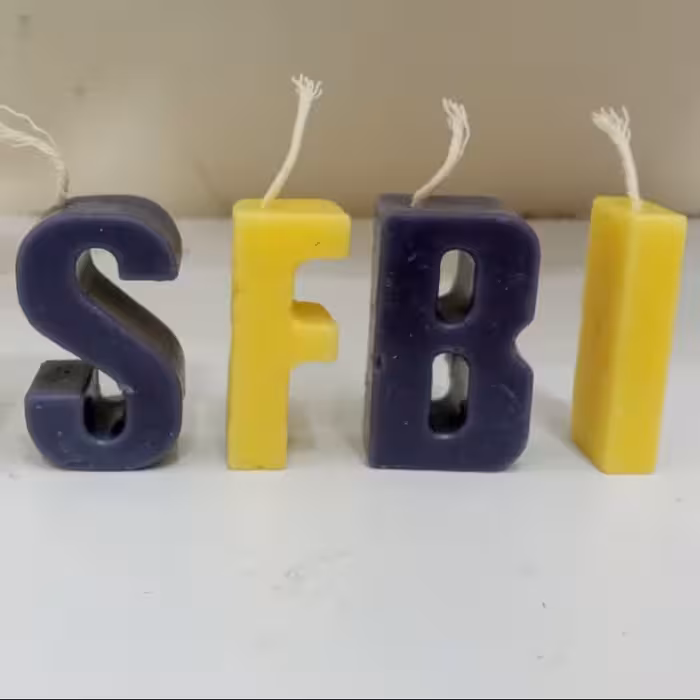 شمع حروف انگلیسی