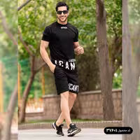 ست تیشرت و شلوارک مردانه Dsquared مدل 37601
