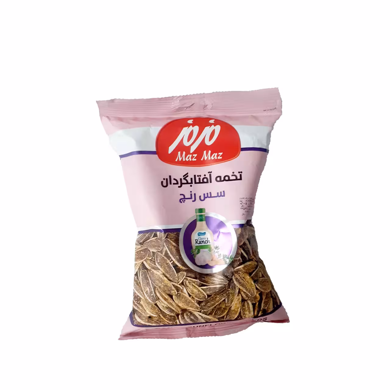 تخمه آفتابگردان سس رنچ مزمز 105 گرمی