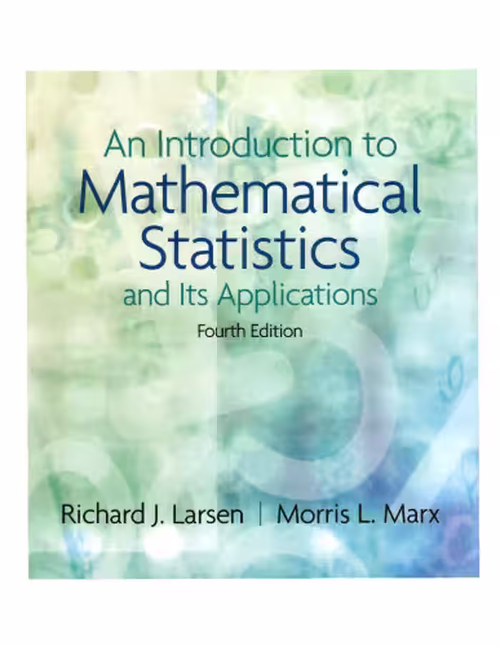 خرید و دانلود نسخه کامل کتاب Introduction to Mathematical Statistics and Its Applications, An (4th Edition)
