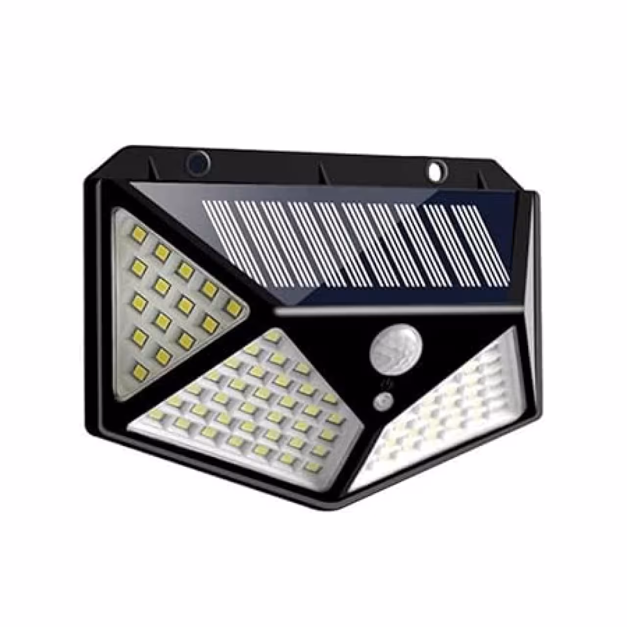 چراغ دیوارکوب خورشیدی سه حالته سنسوردار مدل BK-100 LED