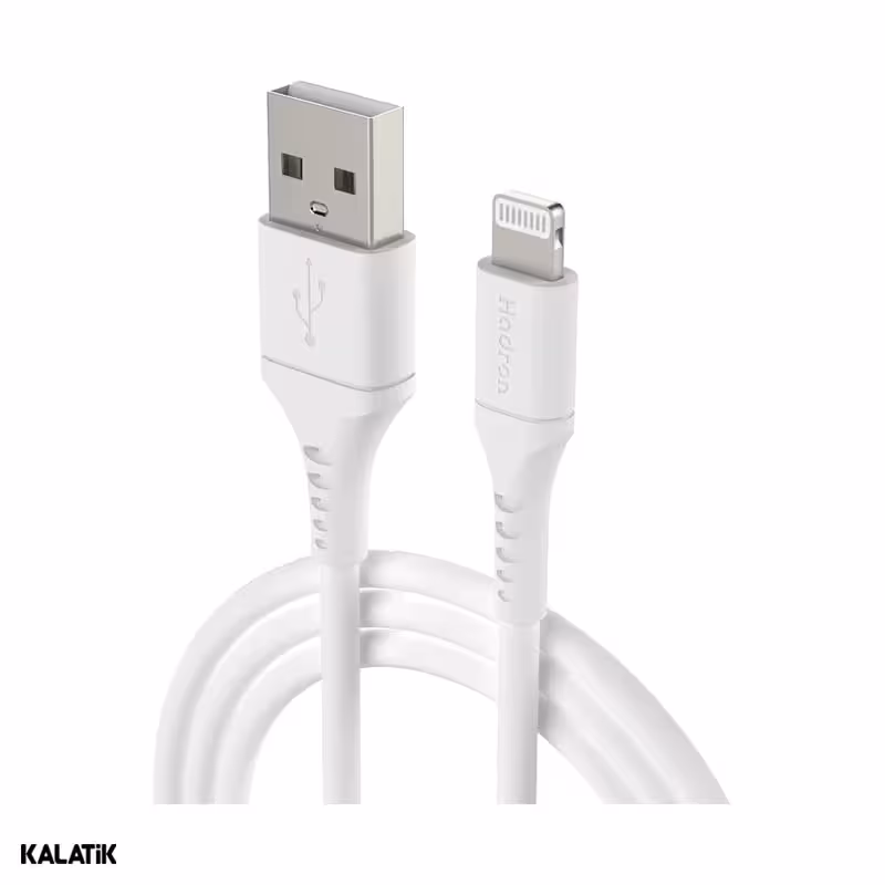 کابل تبدیل USB-A به لایتنینگ هادرون مدل HTC-A-L01L به طول 2 متر