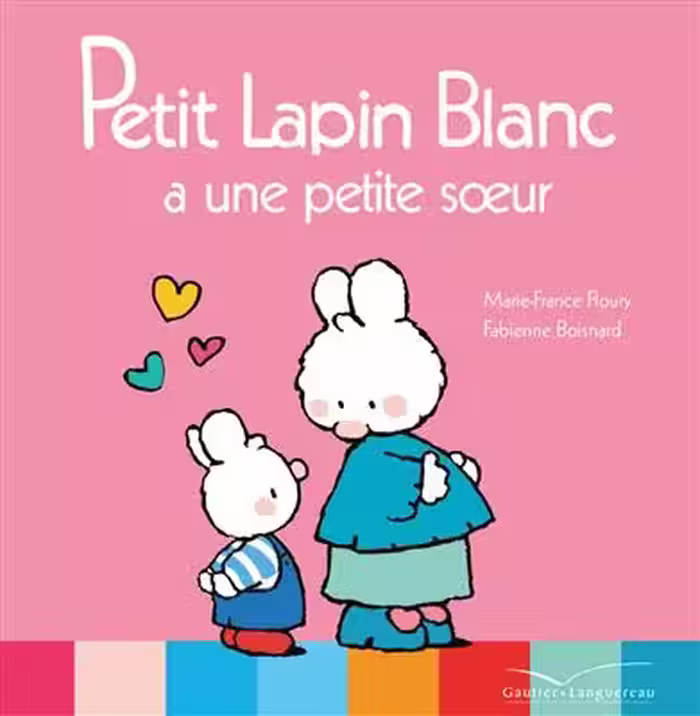 دانلود کتاب Petit Lapin Blanc a une petite soeur
