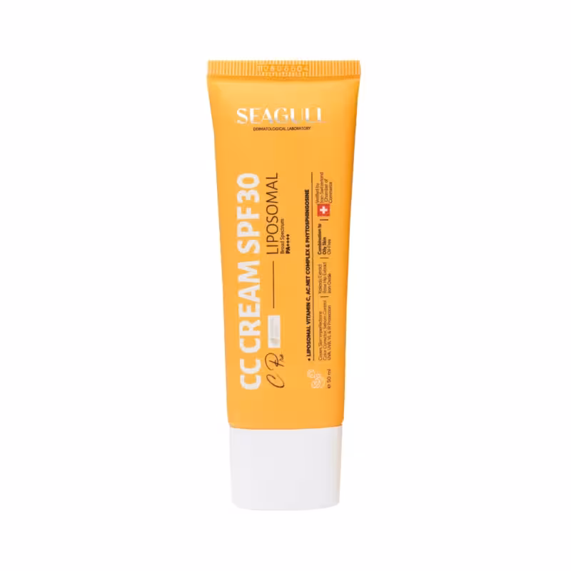 کرم متعادل کننده چربی پوست spf 30 رنگی سی گل
