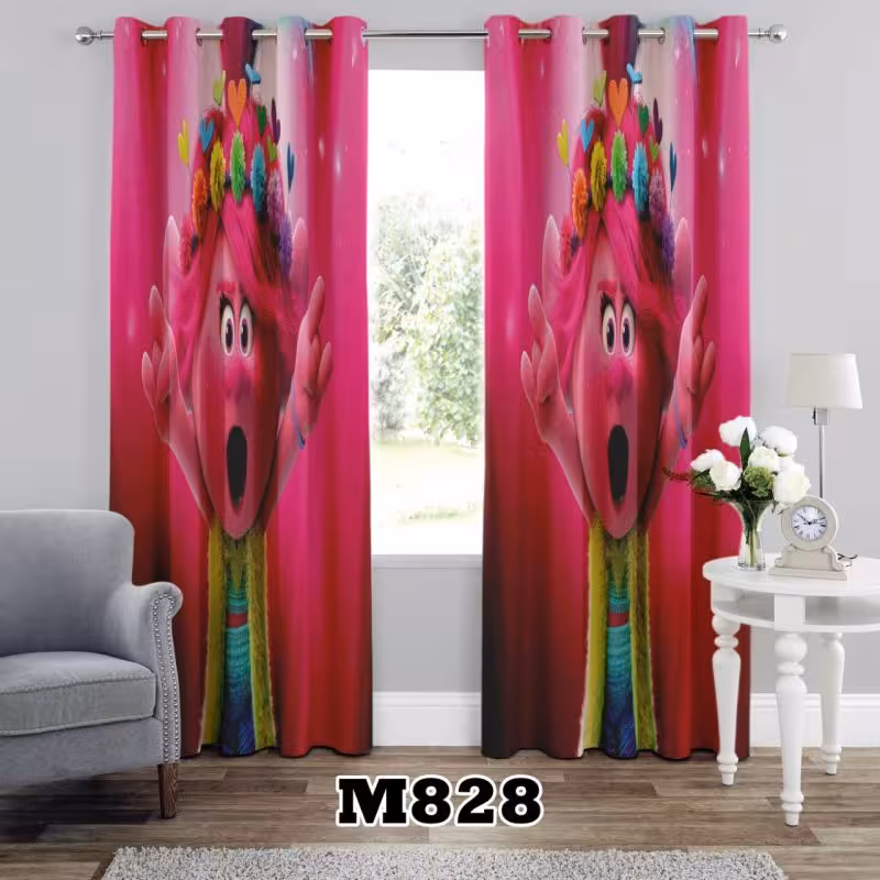 پرده سه بعدی طرح کودک