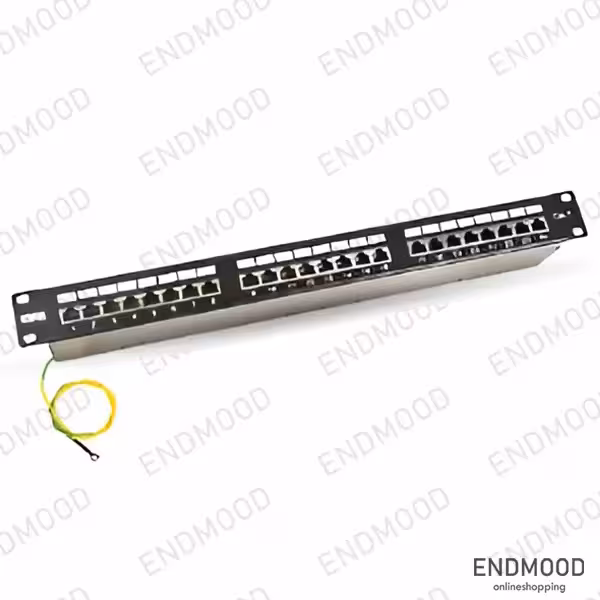 پچ پنل Cat6 FTP مدل 24 پورت متا الکترونیک