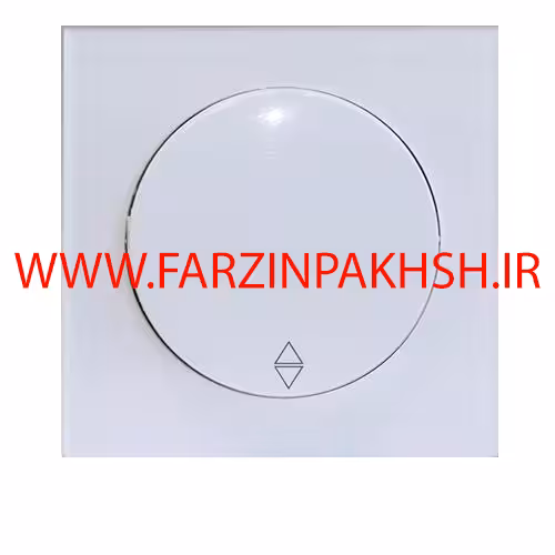 کلید و پریز توکار دلند مدل آوا پلکسی سفید