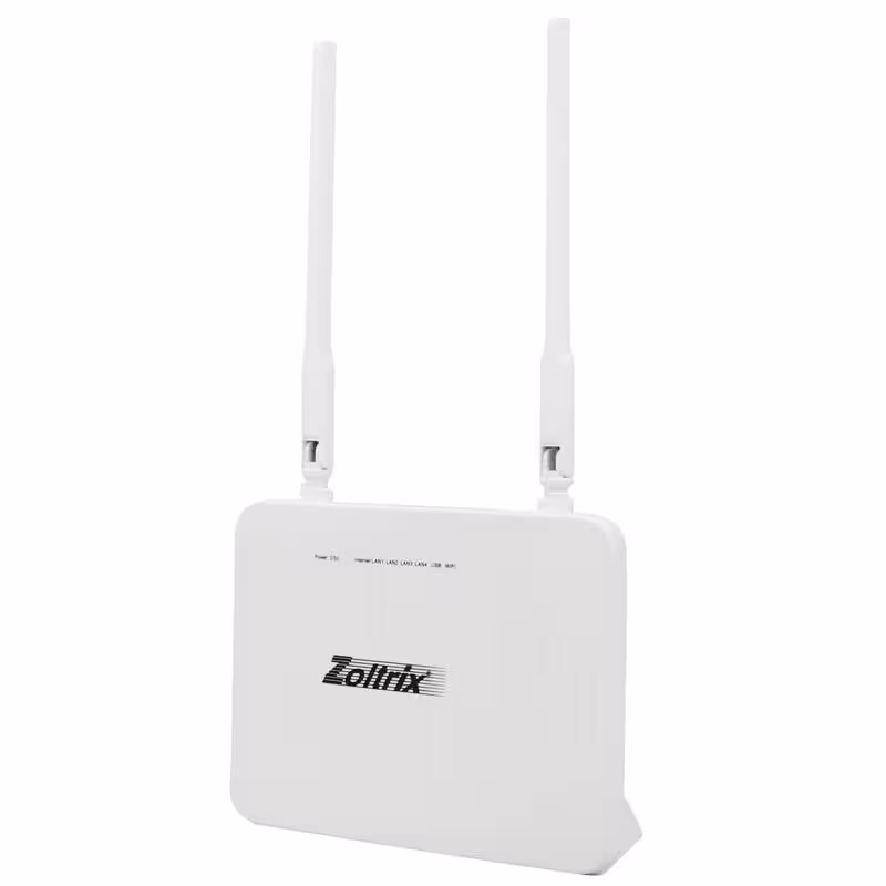 مودم روتر 2 آنتن Zoltrix ZXV-818-P ADSL2  / VDSL2  300Mbps