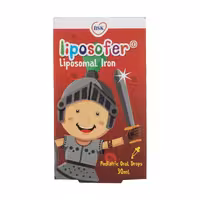 قطره خوراکی آهن لیپوزوفر (لیپوزومال) بی اس کی 30 میلی لیتر