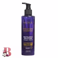 شامپو فاقد سولفات آدرا حاوی کلاژن و رتینول حجم 300 میلی لیتر | Adra Collagen   Retinol Revitalizing Sulfate Free Shampoo 300ml